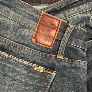 Cult of individuality denim flare bootcut